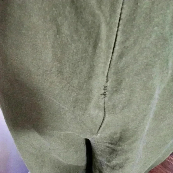 Ann Taylor Factory Womens Green Wide Leg Cropped Jumpsuit 6 - Picture 16 of 16